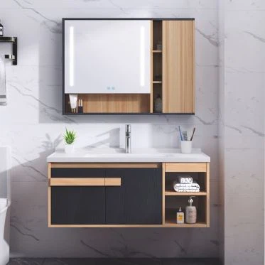 tall mirrored cabinet